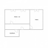 Flat 2+kk, 53 m2, Louny, Vrchlického