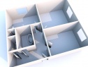 двухкомнатная квартира, 67 м2, Plzeň-sever, Kaznějov, Dolní