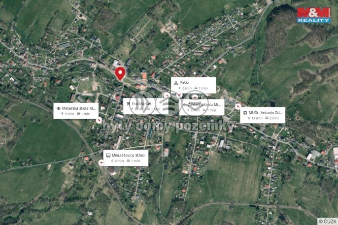 Prodej, Rodinný dům, Mikulášovice