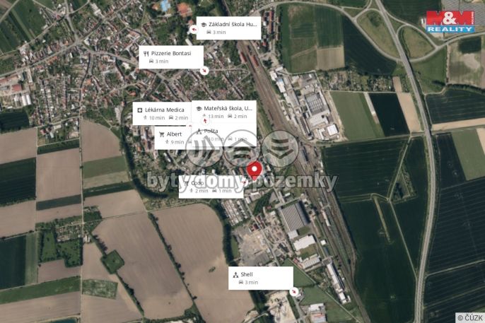 Prodej, Byt 2+1, Hulín