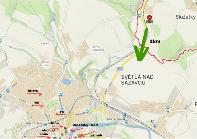 Prodej, Pozemek k bydlení, Služátky