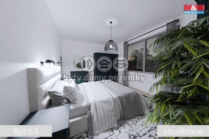 Prodej, Byt 2+kk, Žleby