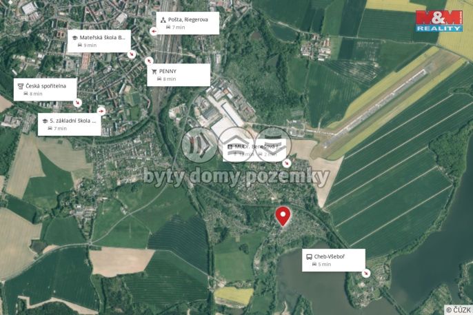 Prodej, Rodinný dům, Cheb