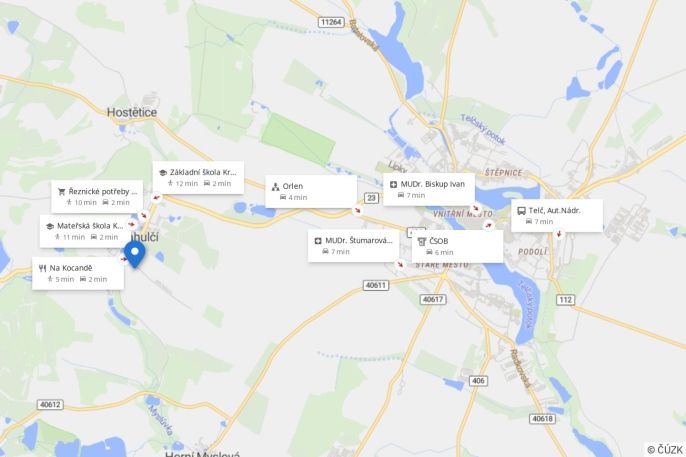 Prodej, Byt 3+1, Krahulčí