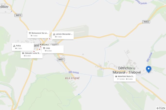 Prodej, Rodinný dům, Dětřichov u Moravské Třebové