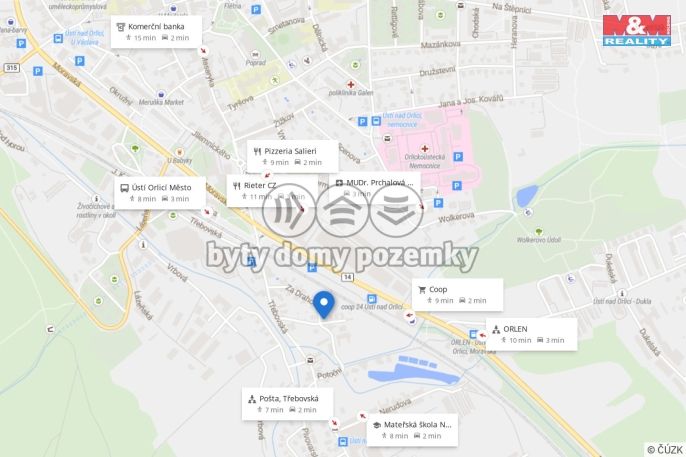 Prodej, Rodinný dům, Ústí nad Orlicí