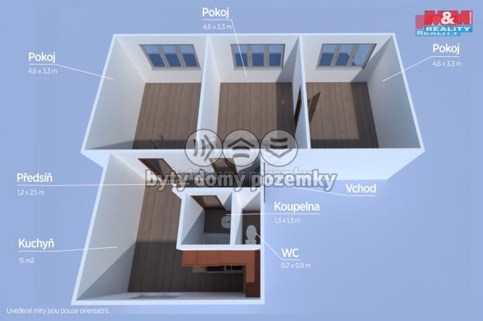 Prodej, Byt 3+1, Klatovy