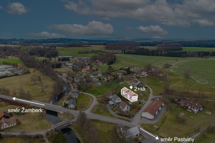 Prodej, Byt 2+kk, Líšnice