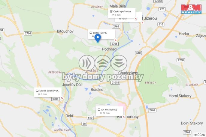 Prodej, Komerční pozemky, Bakov nad Jizerou