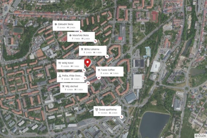 Pronájem, Byt 3+kk, Příbram