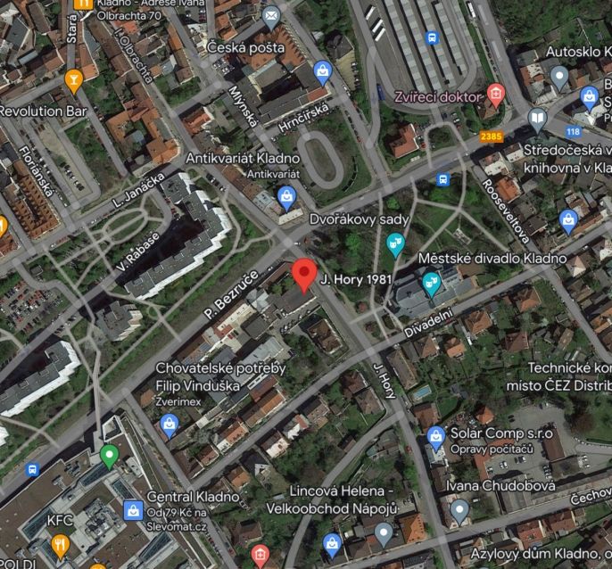 Pronájem, Obchod a služby, Kladno