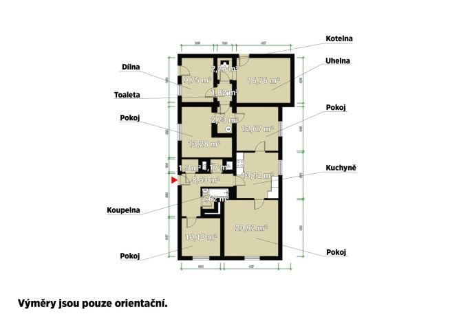 Prodej, Rodinný dům, Hostomice