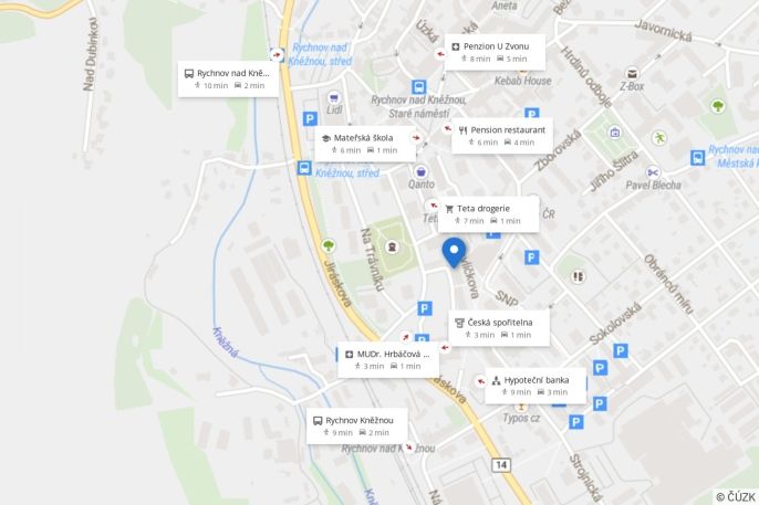 Prodej, Byt 2+1, Rychnov nad Kněžnou