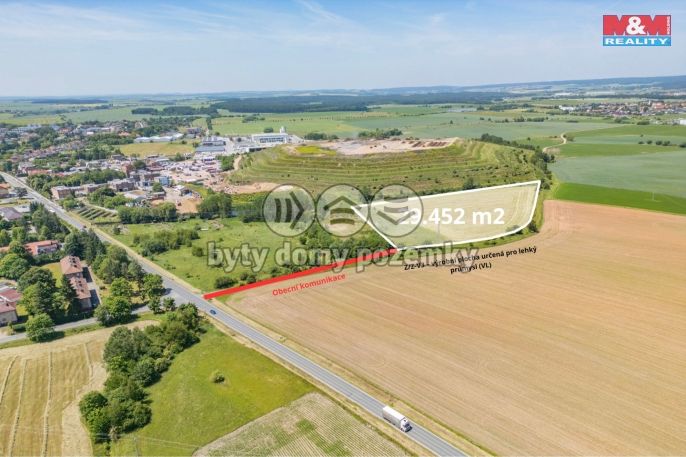 Prodej, Komerční pozemky, Zbůch