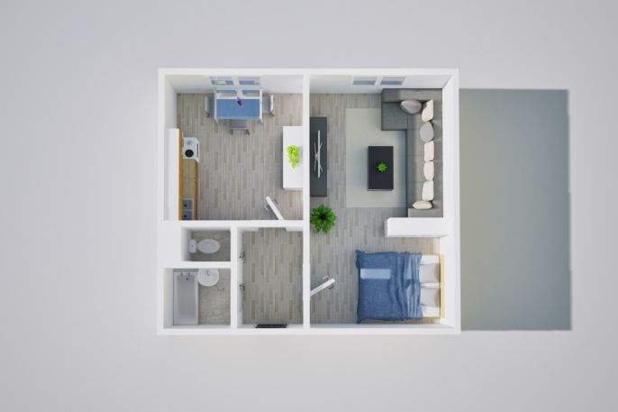 Prodej, Byt 1+1, Ústí nad Labem