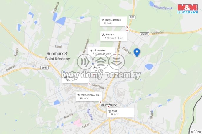 Prodej, Pozemek k bydlení, Rumburk