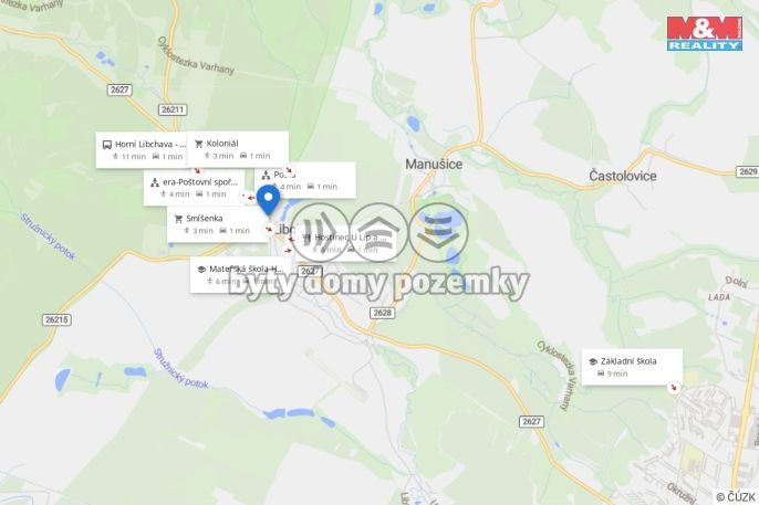 Prodej, Pozemek k bydlení, Horní Libchava