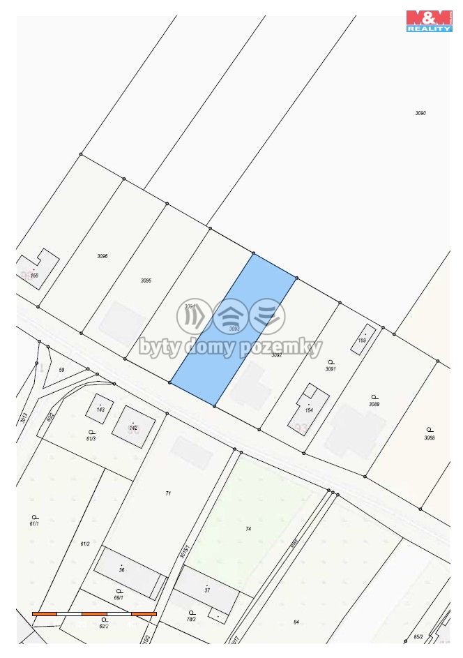 Prodej, Pozemek k bydlení, Zvěrkovice