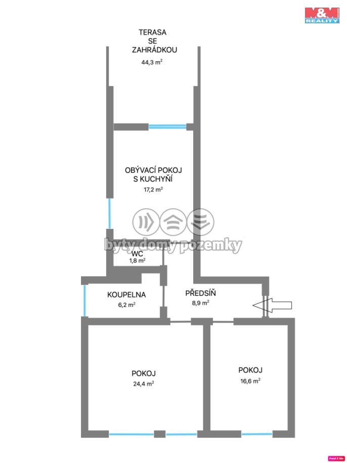 Prodej, Byt 3+kk, Šlapanice