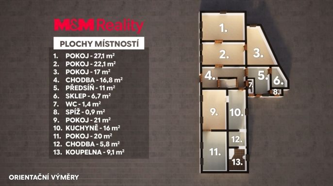 Prodej, Rodinný dům, Starý Kolín