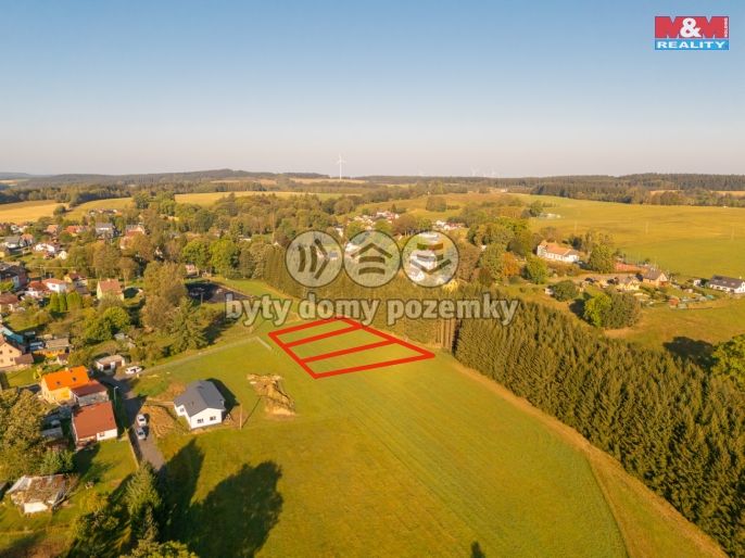 Prodej, Pozemek k bydlení, Krásná