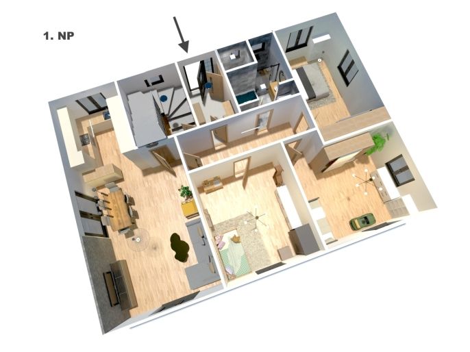 Prodej, Rodinný dům, Struhařov