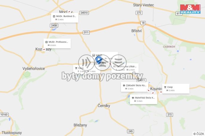 Prodej, Rodinný dům, Vykáň