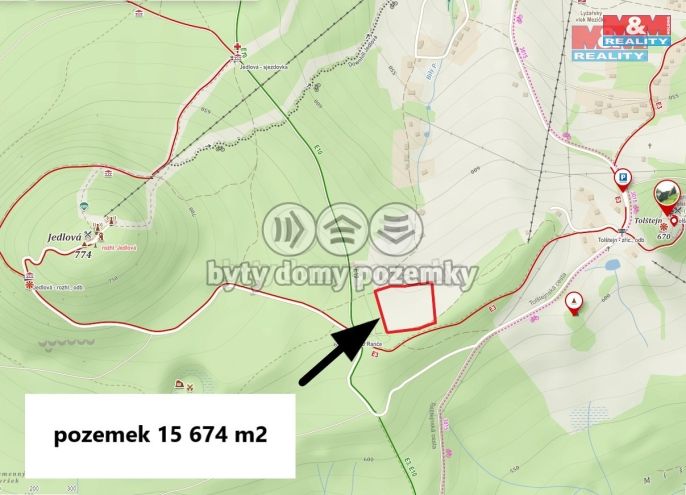 Prodej, Louka, Jiřetín pod Jedlovou