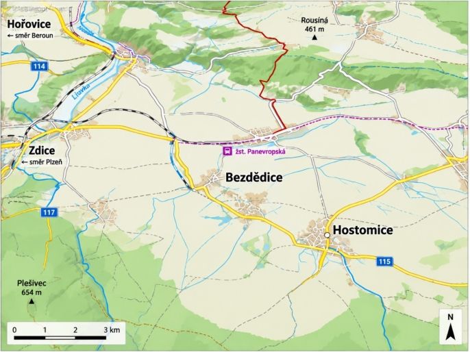 Prodej, Byt 2+kk, Hostomice