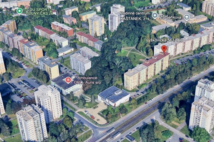 Pronájem, Byt 2+kk, Ostrava