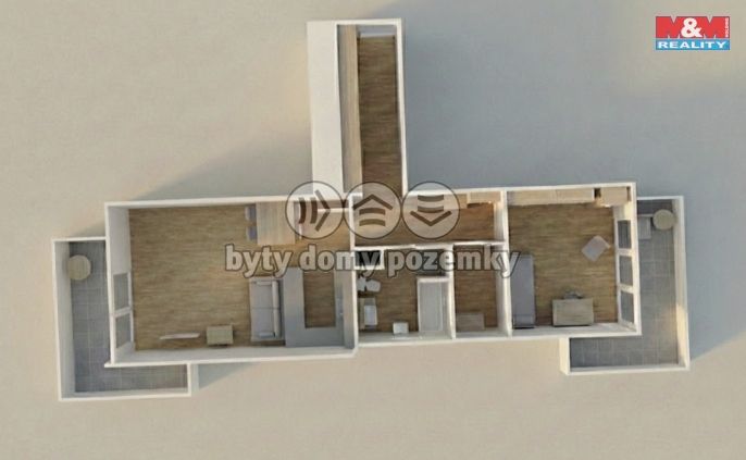 Prodej, Byt 2+kk, Praha