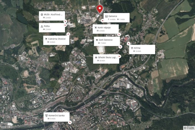 Pronájem, Byt 2+kk, Otovice