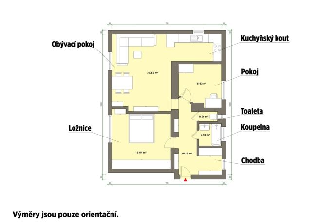 Prodej, Byt 3+kk, Mariánské Lázně