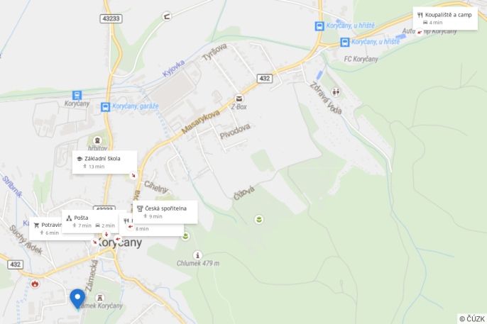 Prodej, Chata, Koryčany
