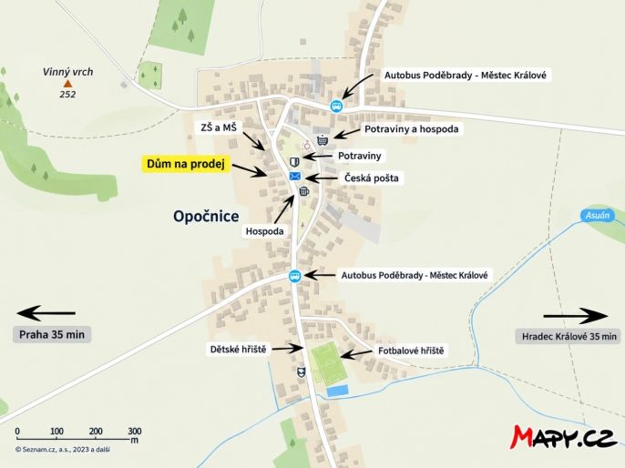 Prodej, Rodinný dům, Opočnice