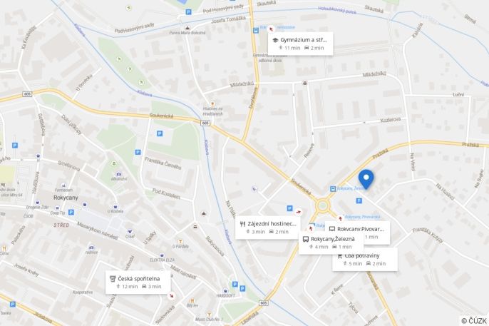 Prodej, Byt 1+kk, Rokycany