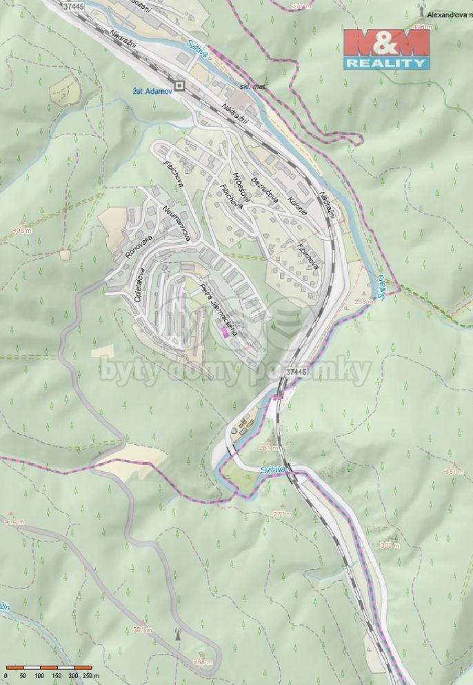 Pronájem, Byt 1+1, Adamov
