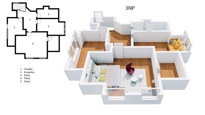 Prodej, Rodinný dům, Jílové