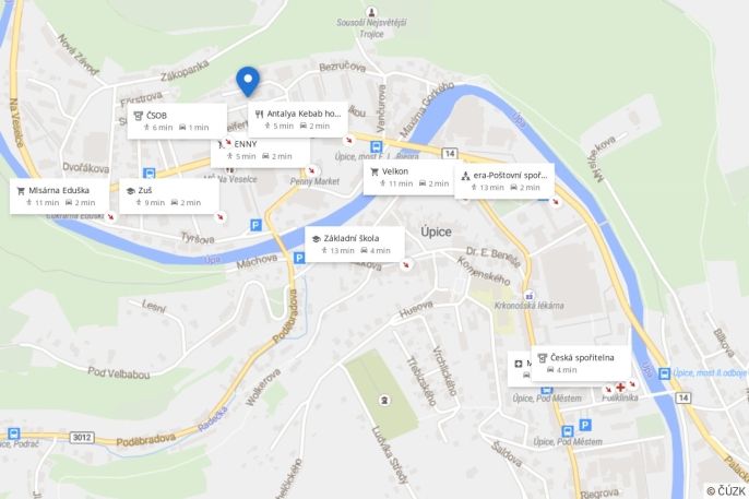 Prodej, Byt 2+1, Úpice