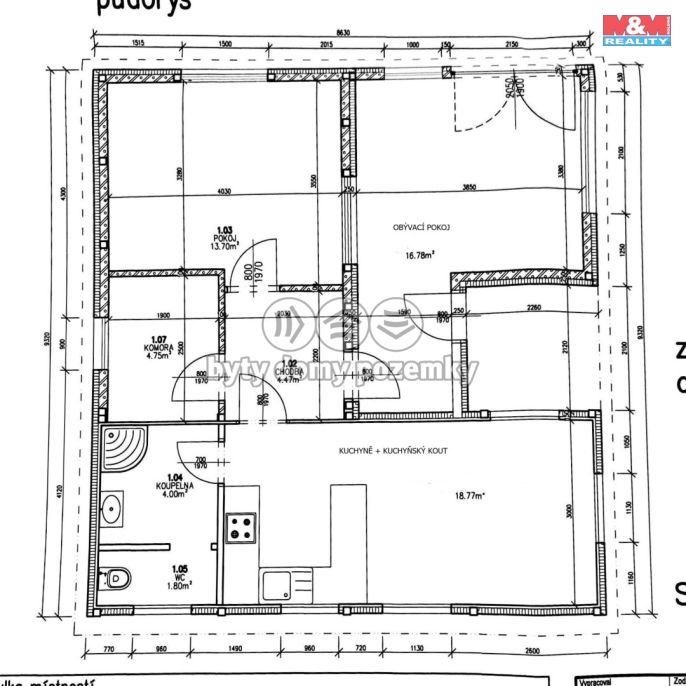 Prodej, Rodinný dům, Velemyšleves