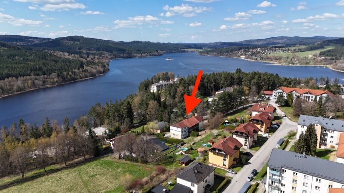 Prodej, Byt 1+kk, Lipno nad Vltavou