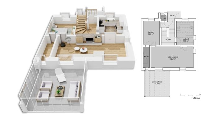 Prodej, Rodinný dům, Praha