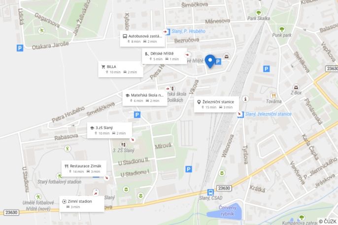 Prodej, Byt 2+kk, Slaný