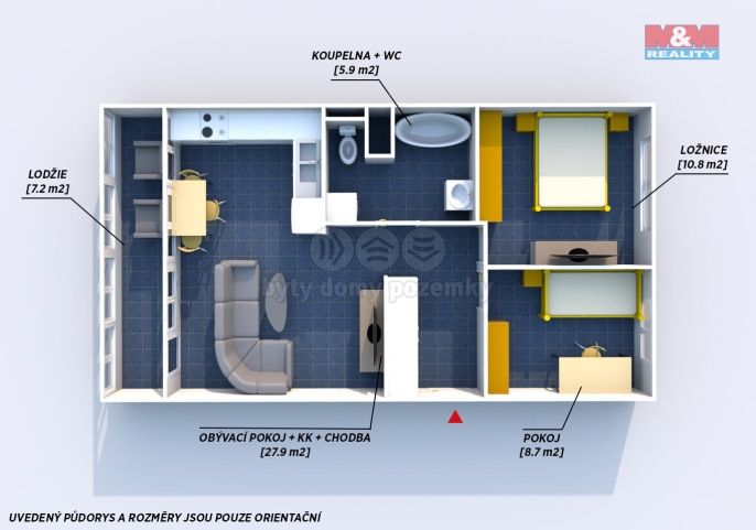 Prodej, Byt 3+kk, Praha