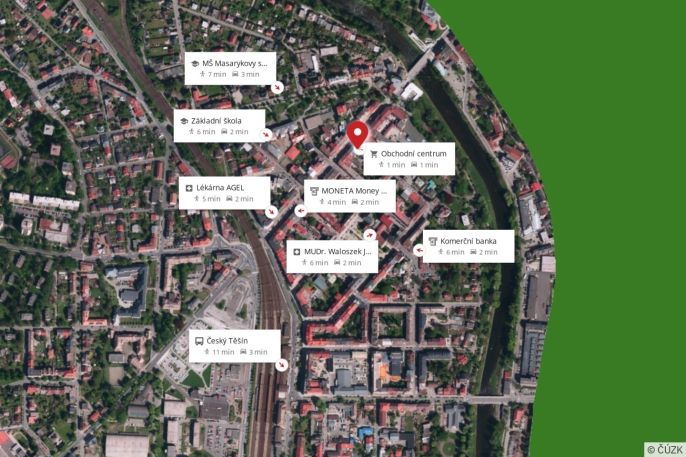 Prodej, Byt 2+1, Český Těšín