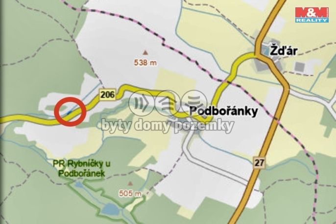 Prodej, Vodní plocha, Jesenice