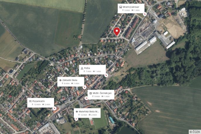 Pronájem, Rodinný dům, Mratín