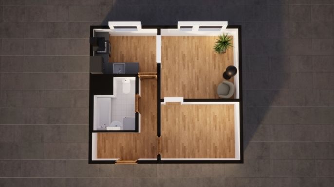 Pronájem, Byt 2+1, Liberec