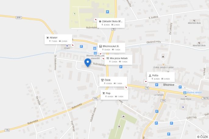 Pronájem, Byt 2+kk, Březnice