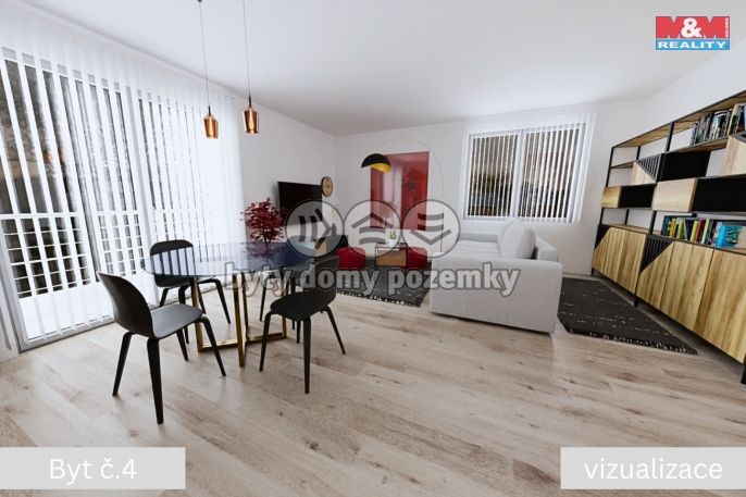 Prodej, Byt 2+kk, Žleby